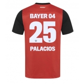 Billige Bayer Leverkusen Exequiel Palacios #25 Hjemmebanetrøje 2024-25 Kort ærmer