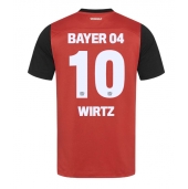 Billige Bayer Leverkusen Florian Wirtz #10 Hjemmebanetrøje 2024-25 Kort ærmer