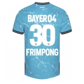 Billige Bayer Leverkusen Jeremie Frimpong #30 Tredje trøje 2023-24 Kort ærmer