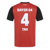 Billige Bayer Leverkusen Jonathan Tah #4 Hjemmebanetrøje 2024-25 Kort ærmer