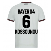 Billige Bayer Leverkusen Odilon Kossounou #6 Udebanetrøje 2023-24 Kort ærmer