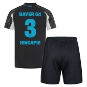 Billige Bayer Leverkusen Piero Hincapie #3 Tredje trøje Børn 2024-25 Kort ærmer (+ bukser)