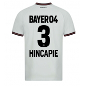 Billige Bayer Leverkusen Piero Hincapie #3 Udebanetrøje 2023-24 Kort ærmer