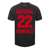 Billige Bayer Leverkusen Victor Boniface #22 Hjemmebanetrøje 2023-24 Kort ærmer