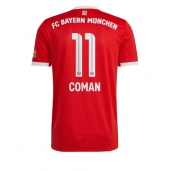 Billige Bayern Munich Kingsley Coman #11 Hjemmebanetrøje 2022-23 Kort ærmer