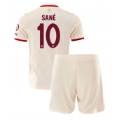 Billige Bayern Munich Leroy Sane #10 Tredje trøje Børn 2024-25 Kort ærmer (+ bukser)