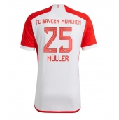 Billige Bayern Munich Thomas Muller #25 Hjemmebanetrøje 2023-24 Kort ærmer