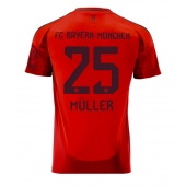 Billige Bayern Munich Thomas Muller #25 Hjemmebanetrøje 2024-25 Kort ærmer