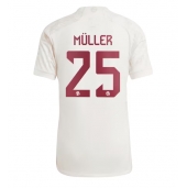 Billige Bayern Munich Thomas Muller #25 Tredje trøje 2023-24 Kort ærmer