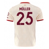 Billige Bayern Munich Thomas Muller #25 Tredje trøje 2024-25 Kort ærmer