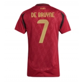 Billige Belgien Kevin De Bruyne #7 Hjemmebanetrøje Dame EM 2024 Kort ærmer