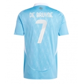 Billige Belgien Kevin De Bruyne #7 Udebanetrøje EM 2024 Kort ærmer