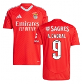 Billige Benfica Arthur Cabral #9 Hjemmebanetrøje 2024-25 Kort ærmer