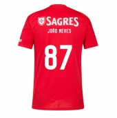 Billige Benfica Joao Neves #87 Hjemmebanetrøje 2024-25 Kort ærmer