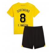 Billige Borussia Dortmund Felix Nmecha #8 Hjemmebanetrøje Børn 2023-24 Kort ærmer (+ bukser)