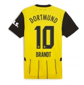 Billige Borussia Dortmund Julian Brandt #10 Hjemmebanetrøje 2024-25 Kort ærmer