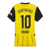 Billige Borussia Dortmund Julian Brandt #10 Hjemmebanetrøje Dame 2024-25 Kort ærmer