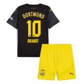 Billige Borussia Dortmund Julian Brandt #10 Udebanetrøje Børn 2024-25 Kort ærmer (+ bukser)