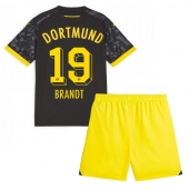 Billige Borussia Dortmund Julian Brandt #19 Udebanetrøje Børn 2023-24 Kort ærmer (+ bukser)