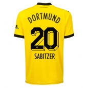 Billige Borussia Dortmund Marcel Sabitzer #20 Hjemmebanetrøje 2023-24 Kort ærmer