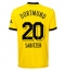 Billige Borussia Dortmund Marcel Sabitzer #20 Hjemmebanetrøje 2023-24 Kort ærmer