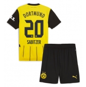 Billige Borussia Dortmund Marcel Sabitzer #20 Hjemmebanetrøje Børn 2024-25 Kort ærmer (+ bukser)