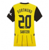 Billige Borussia Dortmund Marcel Sabitzer #20 Hjemmebanetrøje Dame 2024-25 Kort ærmer