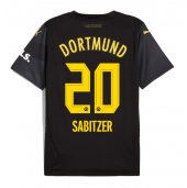 Billige Borussia Dortmund Marcel Sabitzer #20 Udebanetrøje 2024-25 Kort ærmer