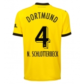 Billige Borussia Dortmund Nico Schlotterbeck #4 Hjemmebanetrøje 2023-24 Kort ærmer