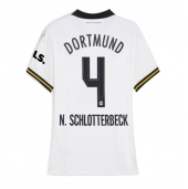 Billige Borussia Dortmund Nico Schlotterbeck #4 Tredje trøje Dame 2024-25 Kort ærmer