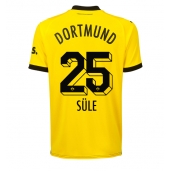 Billige Borussia Dortmund Niklas Sule #25 Hjemmebanetrøje 2023-24 Kort ærmer