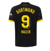 Billige Borussia Dortmund Sebastien Haller #9 Udebanetrøje 2023-24 Kort ærmer