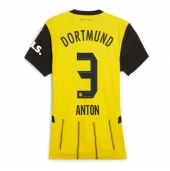 Billige Borussia Dortmund Waldemar Anton #3 Hjemmebanetrøje Dame 2024-25 Kort ærmer