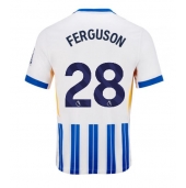 Billige Brighton Evan Ferguson #28 Hjemmebanetrøje 2024-25 Kort ærmer