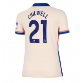 Billige Chelsea Ben Chilwell #21 Udebanetrøje Dame 2024-25 Kort ærmer