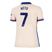 Billige Chelsea Pedro Neto #7 Udebanetrøje Dame 2024-25 Kort ærmer