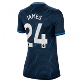 Billige Chelsea Reece James #24 Udebanetrøje Dame 2023-24 Kort ærmer