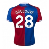 Billige Crystal Palace Cheick Doucoure #28 Hjemmebanetrøje 2023-24 Kort ærmer