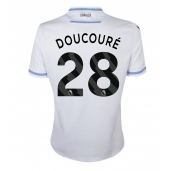 Billige Crystal Palace Cheick Doucoure #28 Udebanetrøje 2023-24 Kort ærmer