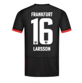 Billige Eintracht Frankfurt Hugo Larsson #16 Udebanetrøje 2024-25 Kort ærmer