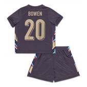 Billige England Jarrod Bowen #20 Udebanetrøje Børn EM 2024 Kort ærmer (+ bukser)