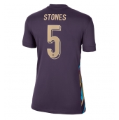 Billige England John Stones #5 Udebanetrøje Dame EM 2024 Kort ærmer