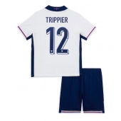 Billige England Kieran Trippier #12 Hjemmebanetrøje Børn EM 2024 Kort ærmer (+ bukser)