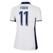 Billige England Phil Foden #11 Hjemmebanetrøje Dame EM 2024 Kort ærmer