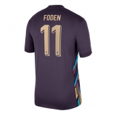 Billige England Phil Foden #11 Udebanetrøje EM 2024 Kort ærmer