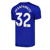 Billige Everton Jarrad Branthwaite #32 Hjemmebanetrøje 2024-25 Kort ærmer