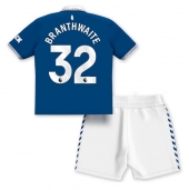 Billige Everton Jarrad Branthwaite #32 Hjemmebanetrøje Børn 2023-24 Kort ærmer (+ bukser)