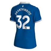 Billige Everton Jarrad Branthwaite #32 Hjemmebanetrøje Dame 2023-24 Kort ærmer