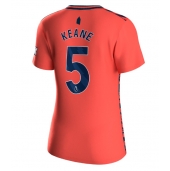 Billige Everton Michael Keane #5 Udebanetrøje Dame 2023-24 Kort ærmer