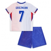 Billige Frankrig Antoine Griezmann #7 Udebanetrøje Børn EM 2024 Kort ærmer (+ bukser)